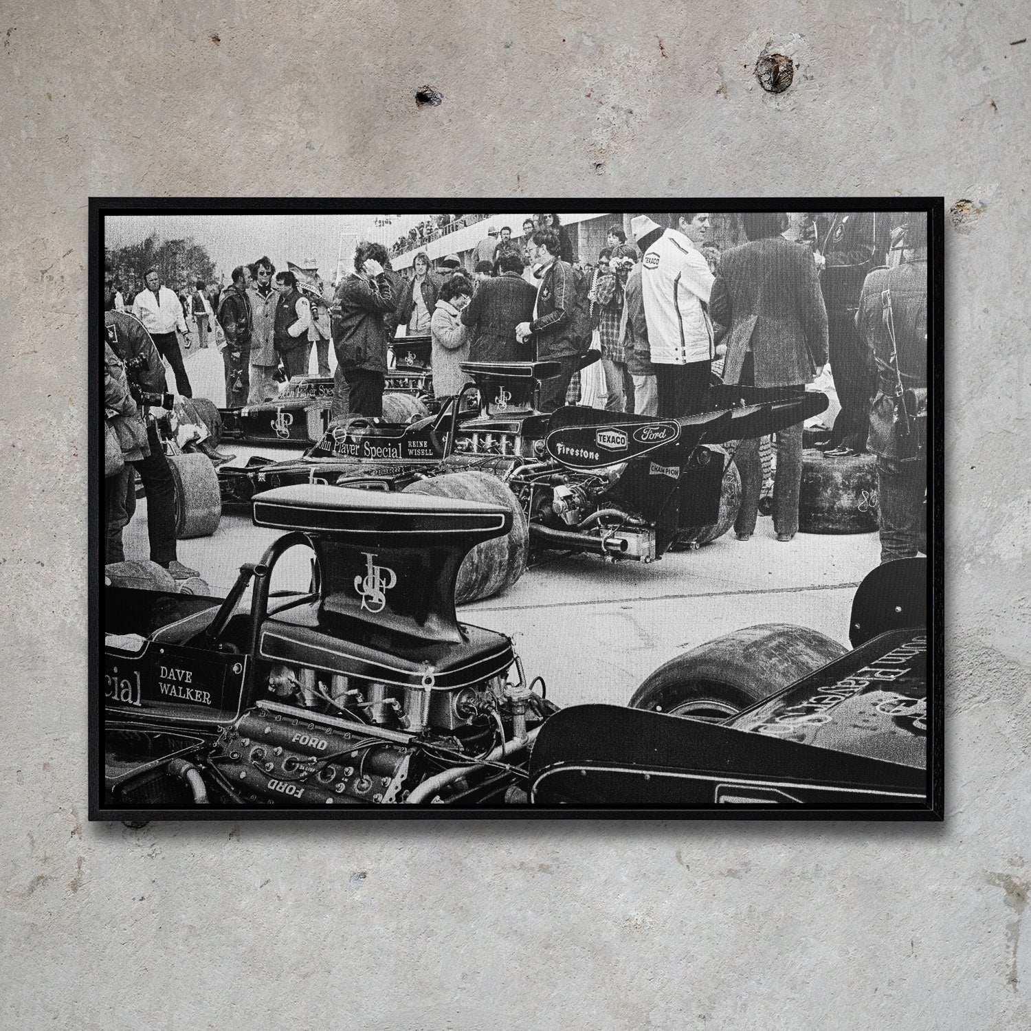 Framed Canvas Print "Ne Plus Ultra" by Richard Kelley