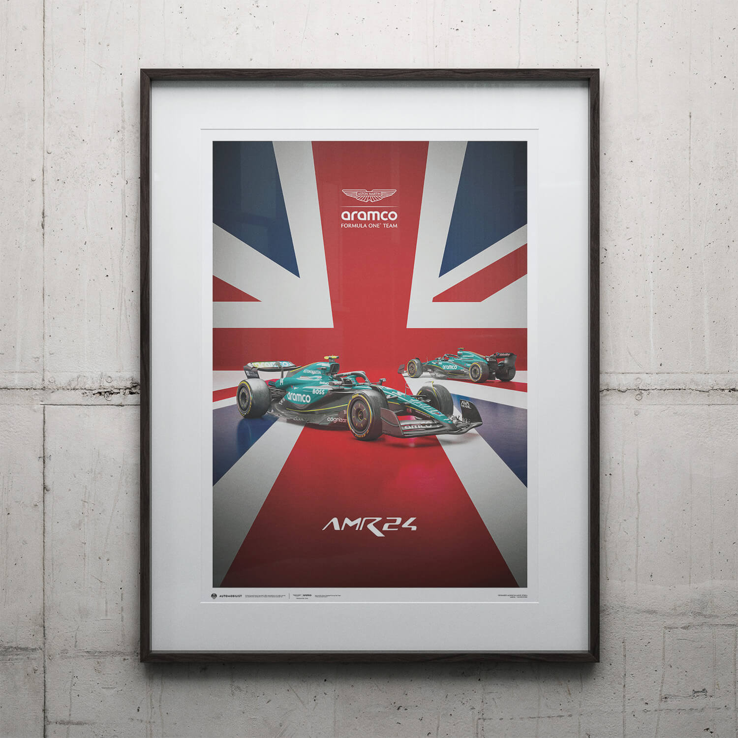 Aston Martin Aramco Formula One® Team | 2024 British Grand Prix | Official Event Poster