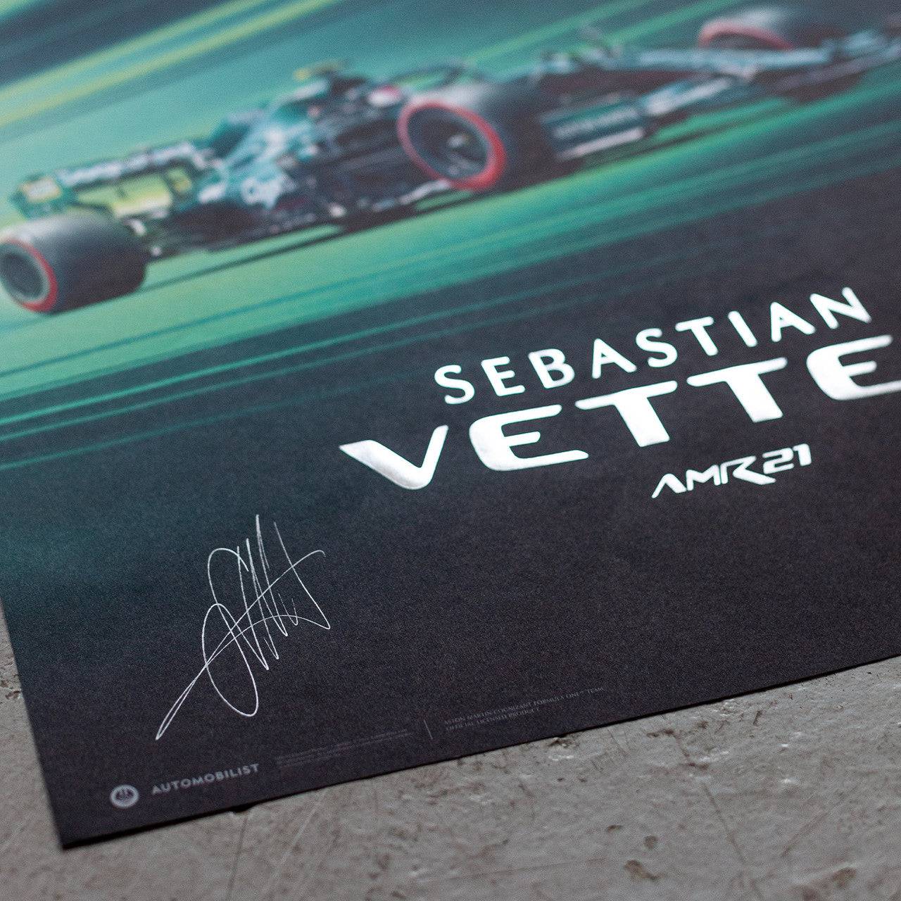 Sebastian Vettel - Aston Martin Cognizant Formula One™ Team - 2021 | Signed Collector’s Edition
