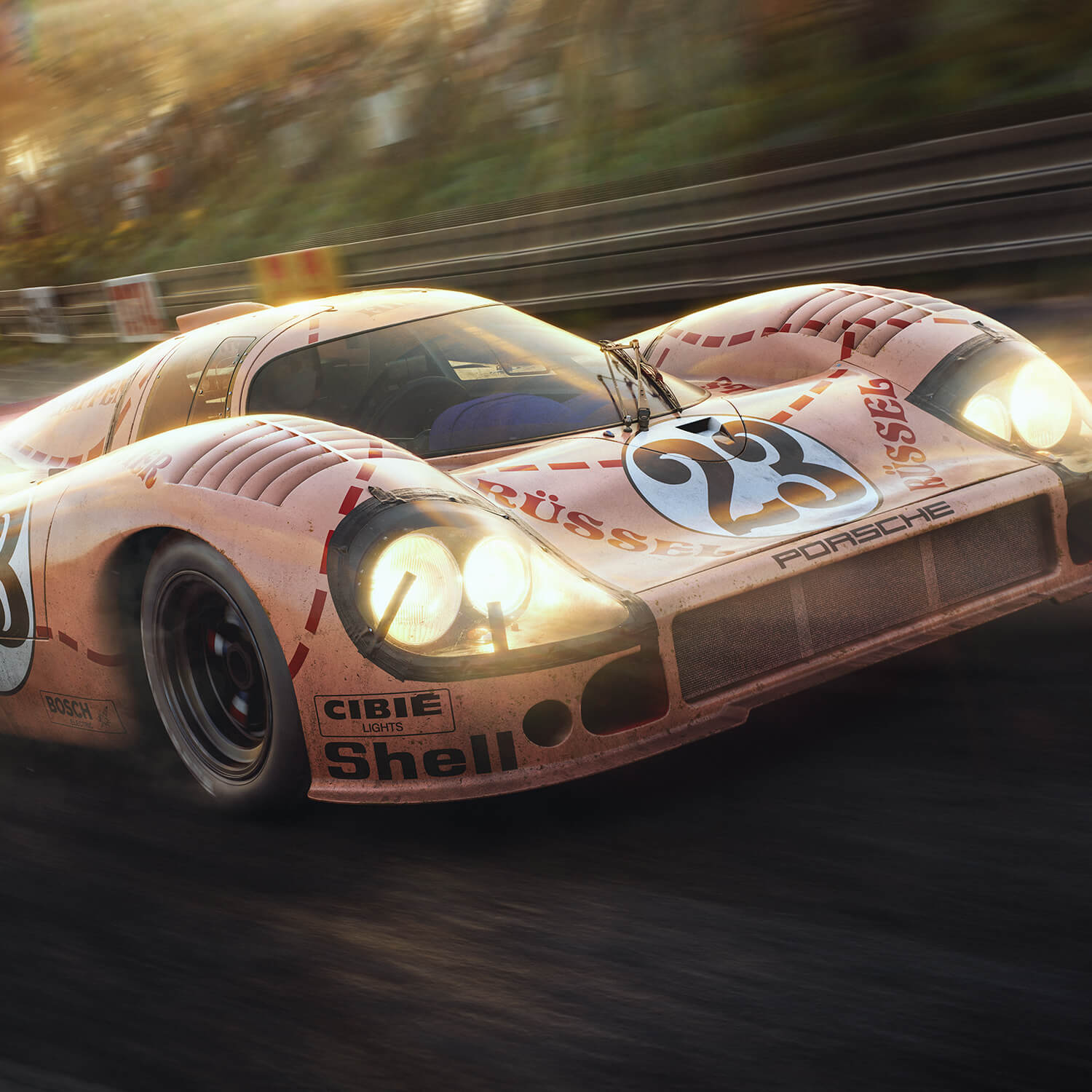 The Pink Hour | 1971 Porsche 917/20 | 24h Le Mans Fine Art Print