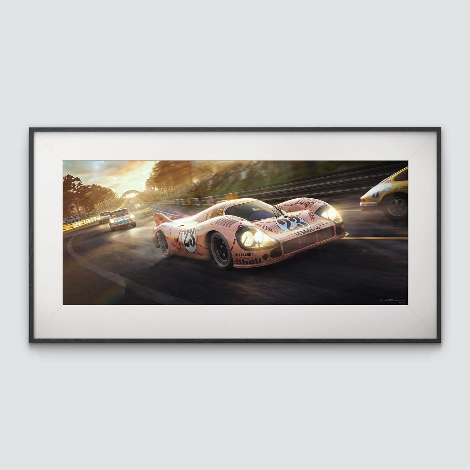 The Pink Hour | 1971 Porsche 917/20 | 24h Le Mans Fine Art Print