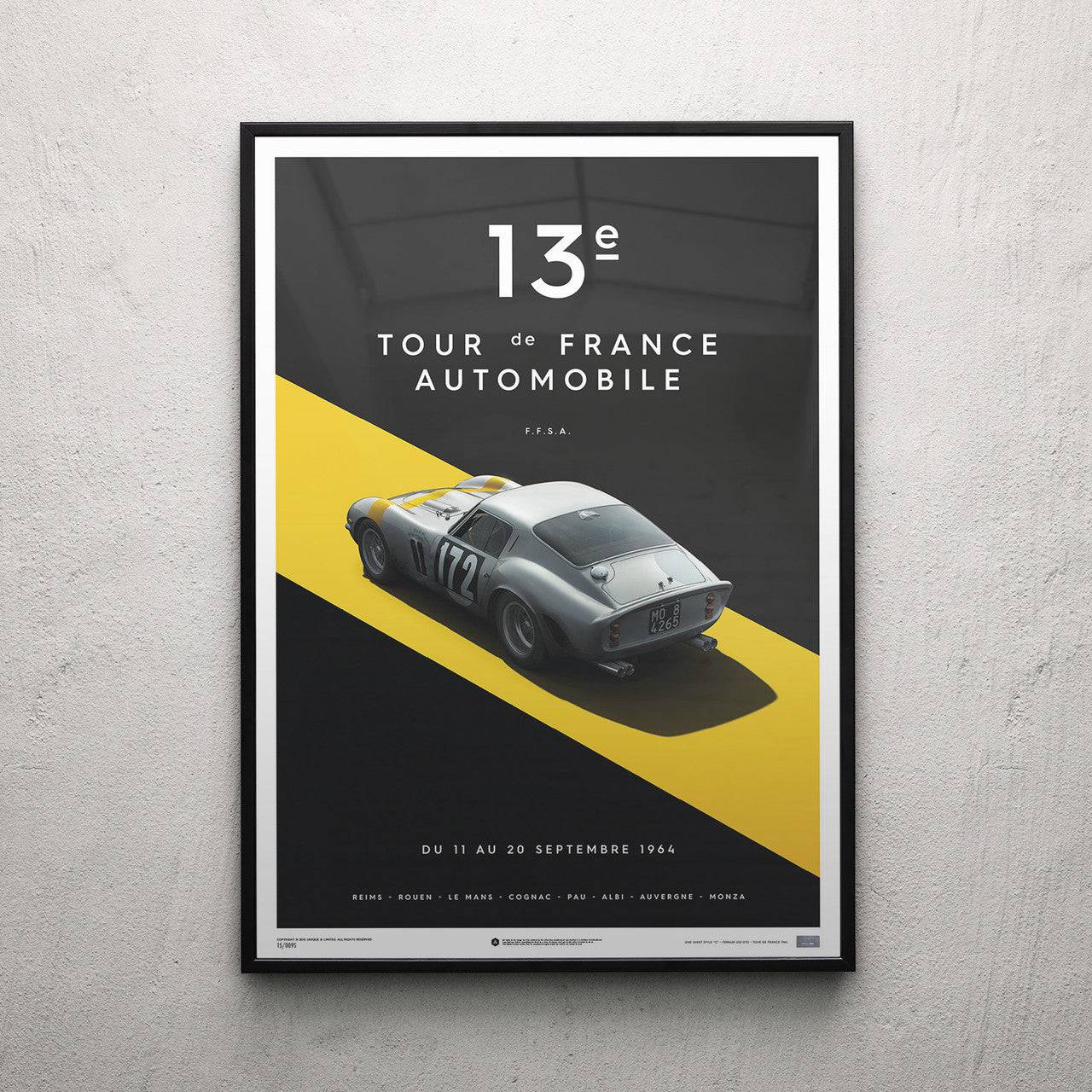 Poster Frame - Black Wood