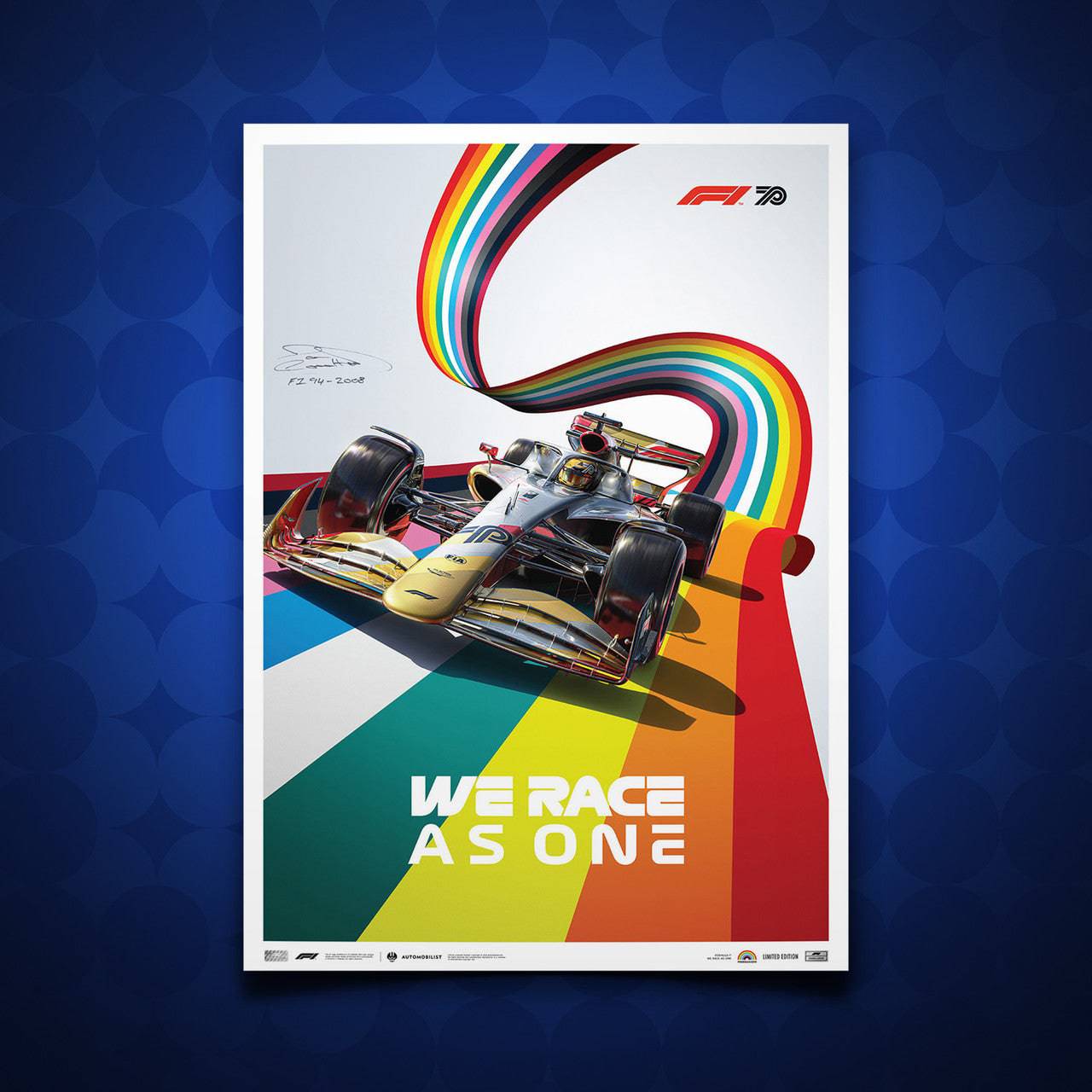 David Coulthard - We Race As One | Signed Limited Edition