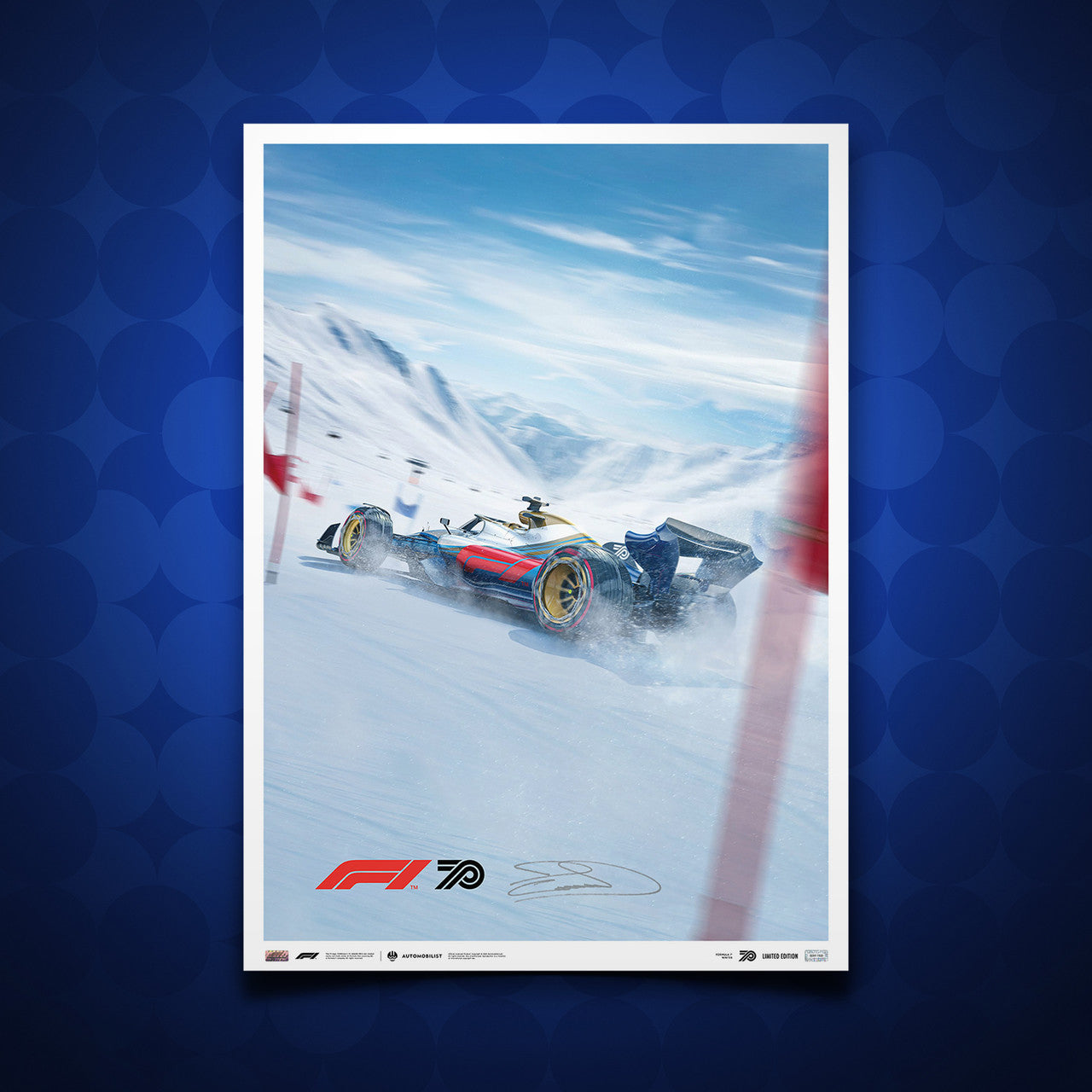 DAVID COULTHARD - FIA FORMULA 1® WINTER-INSPIRED | SIGNED SPECIAL EDITION