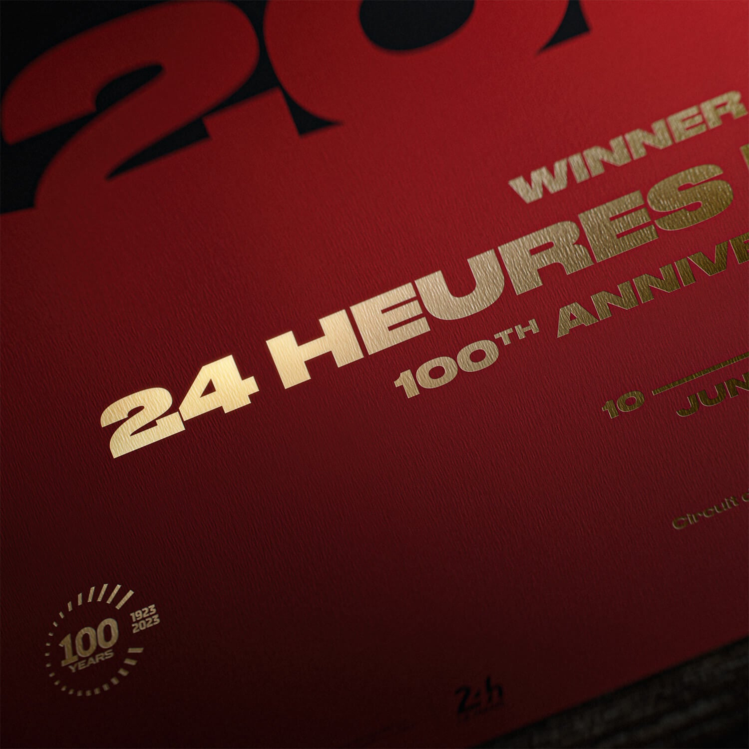 Ferrari 499P | 2023 100th Anniversary | 24h Le Mans Winners Poster