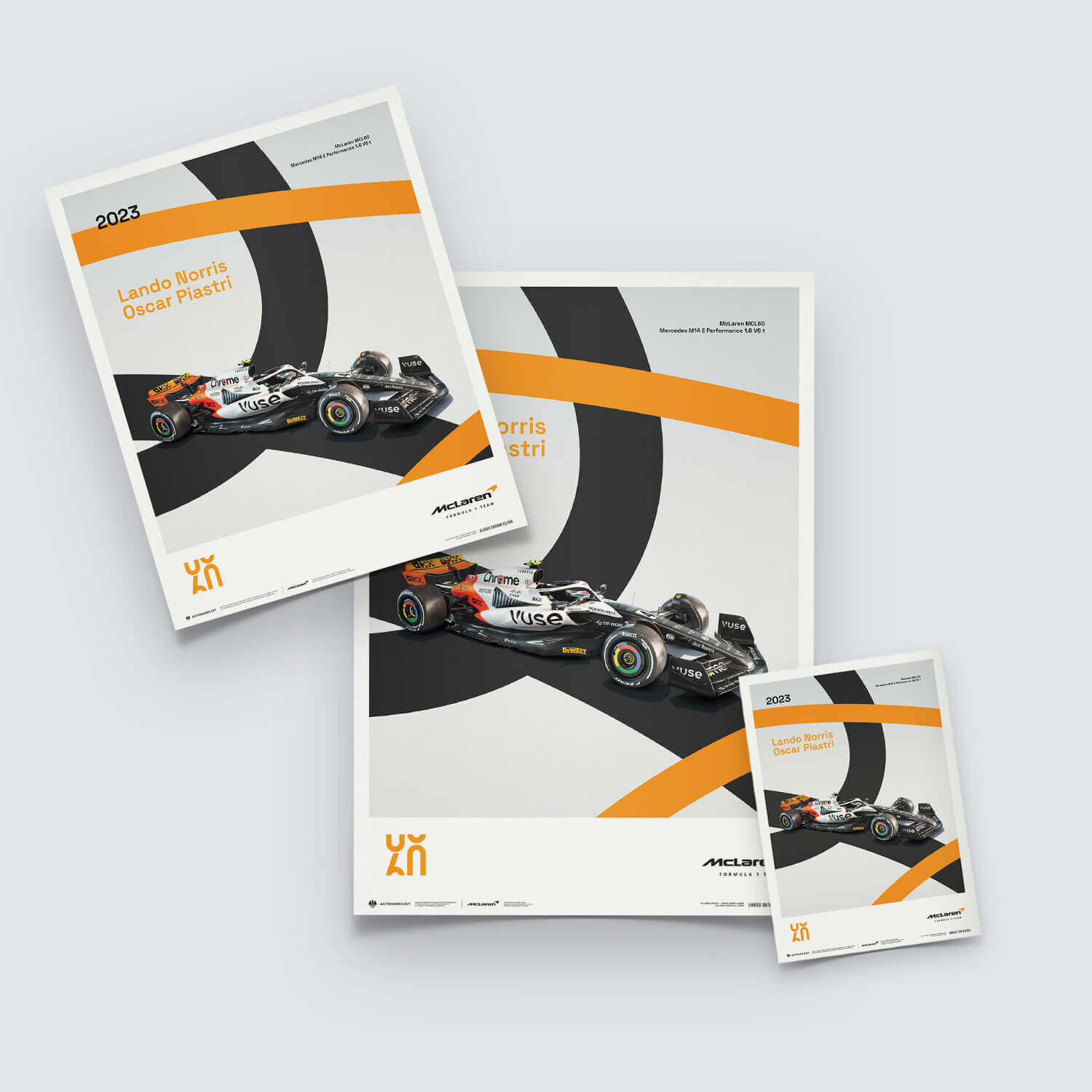 McLaren Racing MCL60 | 2023 60th Anniversary | McLaren Poster