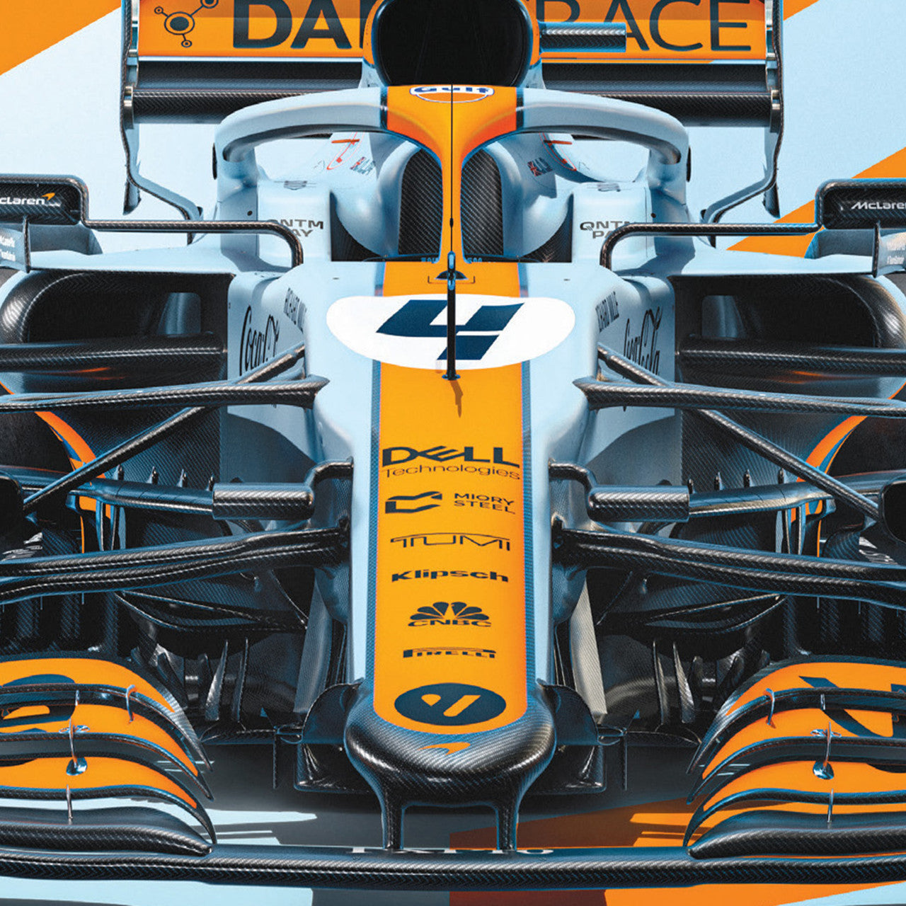 McLaren x Gulf - Lando Norris -  2021