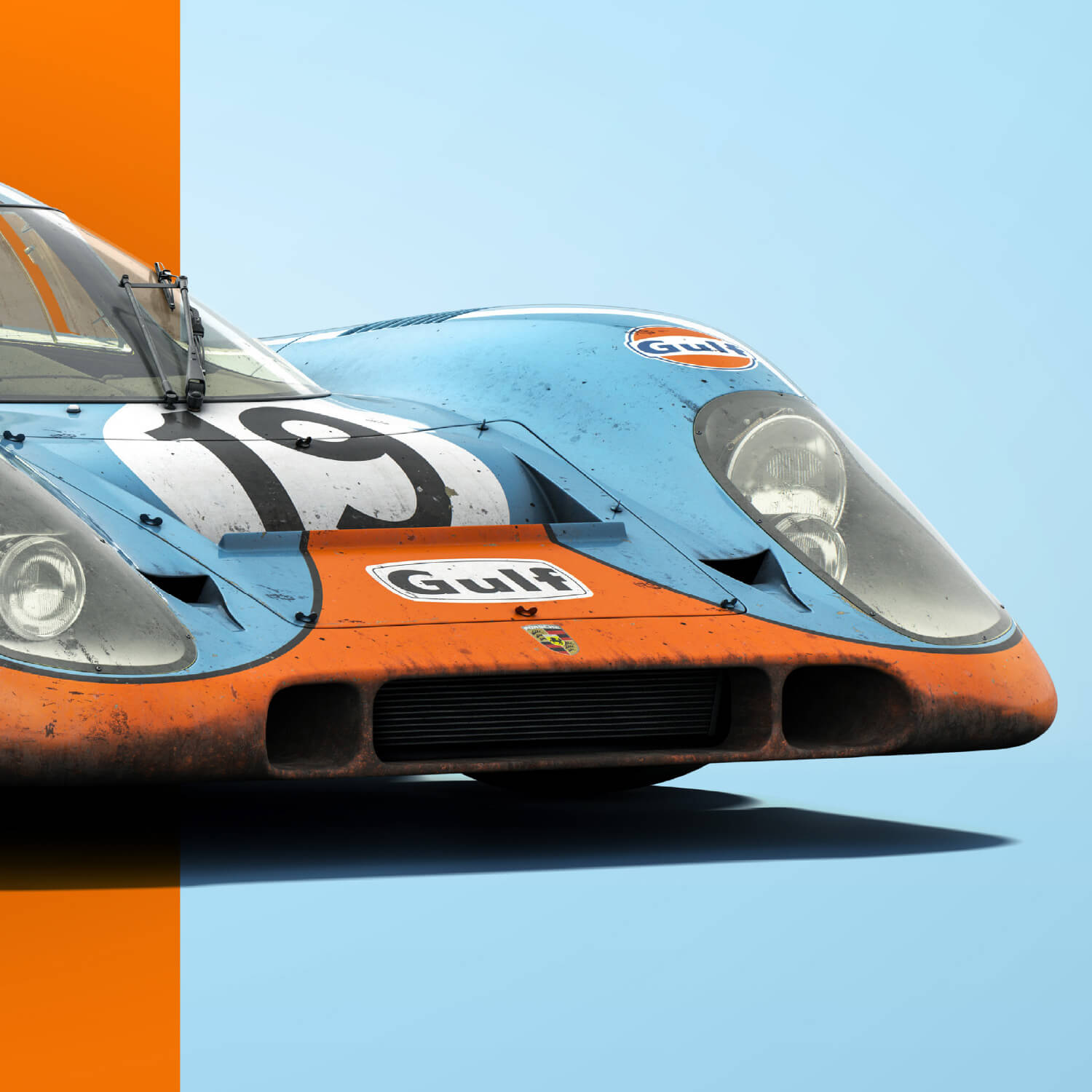 Porsche 917 | Gulf | 24h Heures du Mans Poster