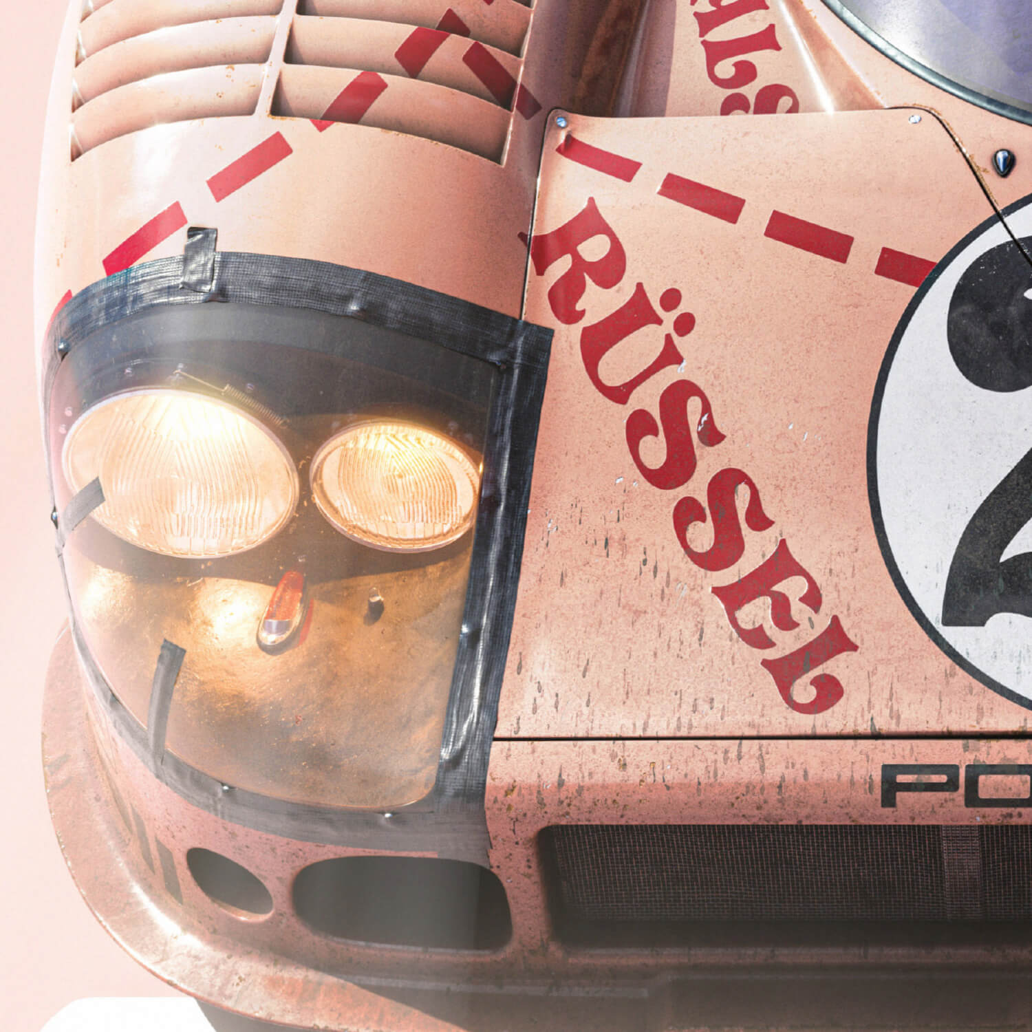 Porsche 917/20 | 1971 Pink Pig | 24h Heures du Mans Poster