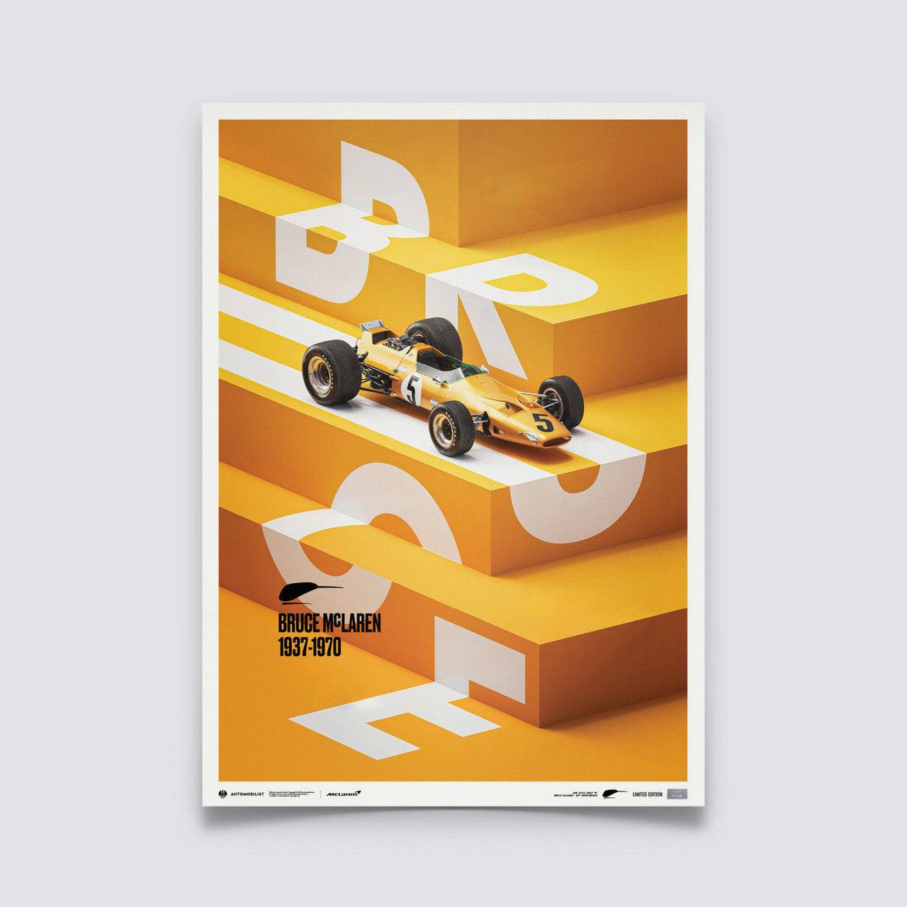 McLaren Papaya - Bruce McLaren special - Spa-Francorchamps Circuit - 1968 | Limited Edition