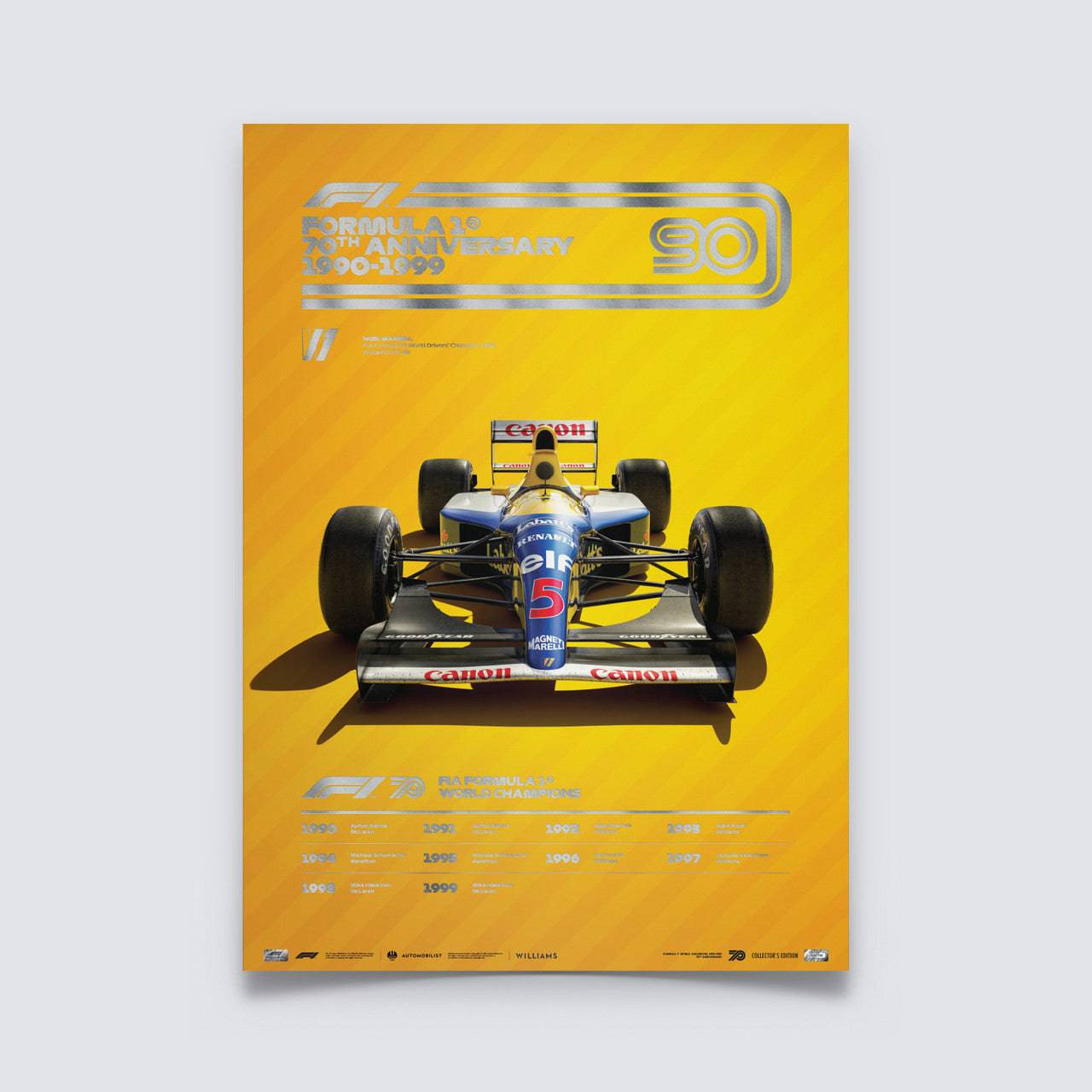 FORMULA 1® DECADES - 90s Williams | Collector's Edition