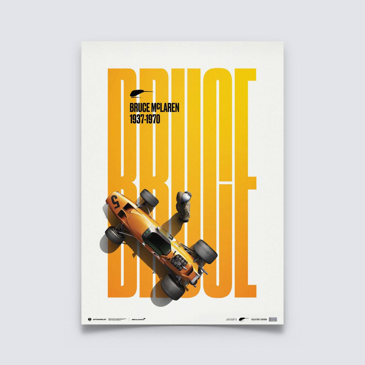 McLaren  Papaya - Bruce McLaren special - Spa-Francorchamps Circuit - 1968 | Collector’s Edition