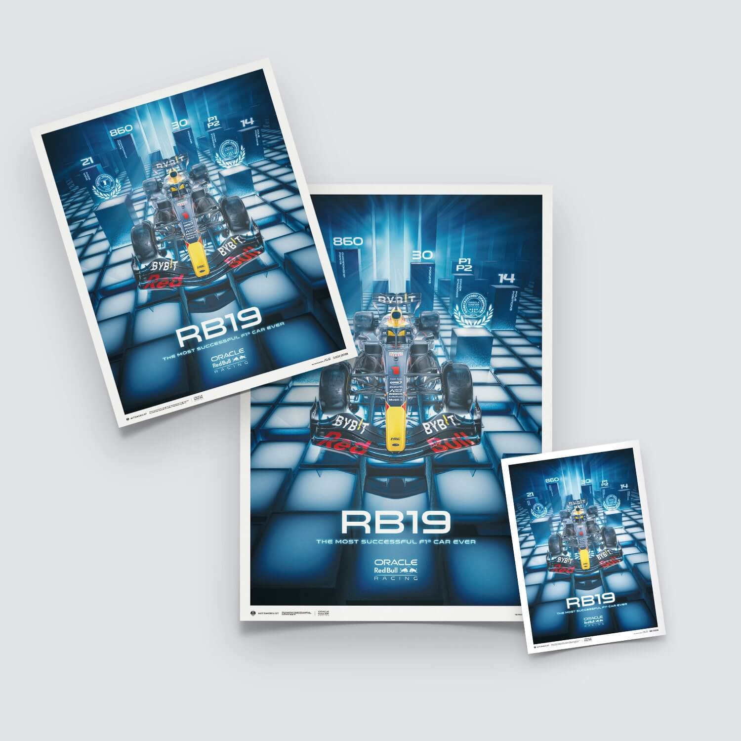 Oracle Red Bull Racing RB19 | 2023 The Most Successful F1® Car Ever | Red Bull Poster