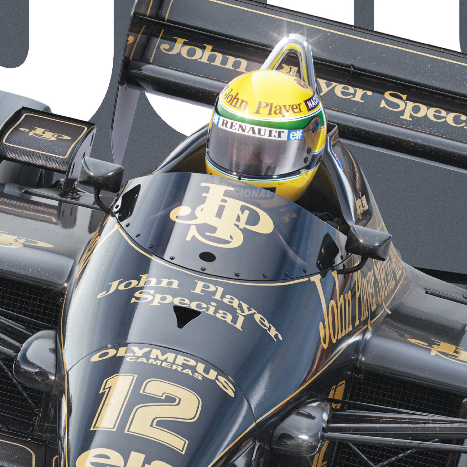 Ayrton Senna Classic Team Lotus 97T | 40 YEARS OF LEGACY | Limited Edition Poster