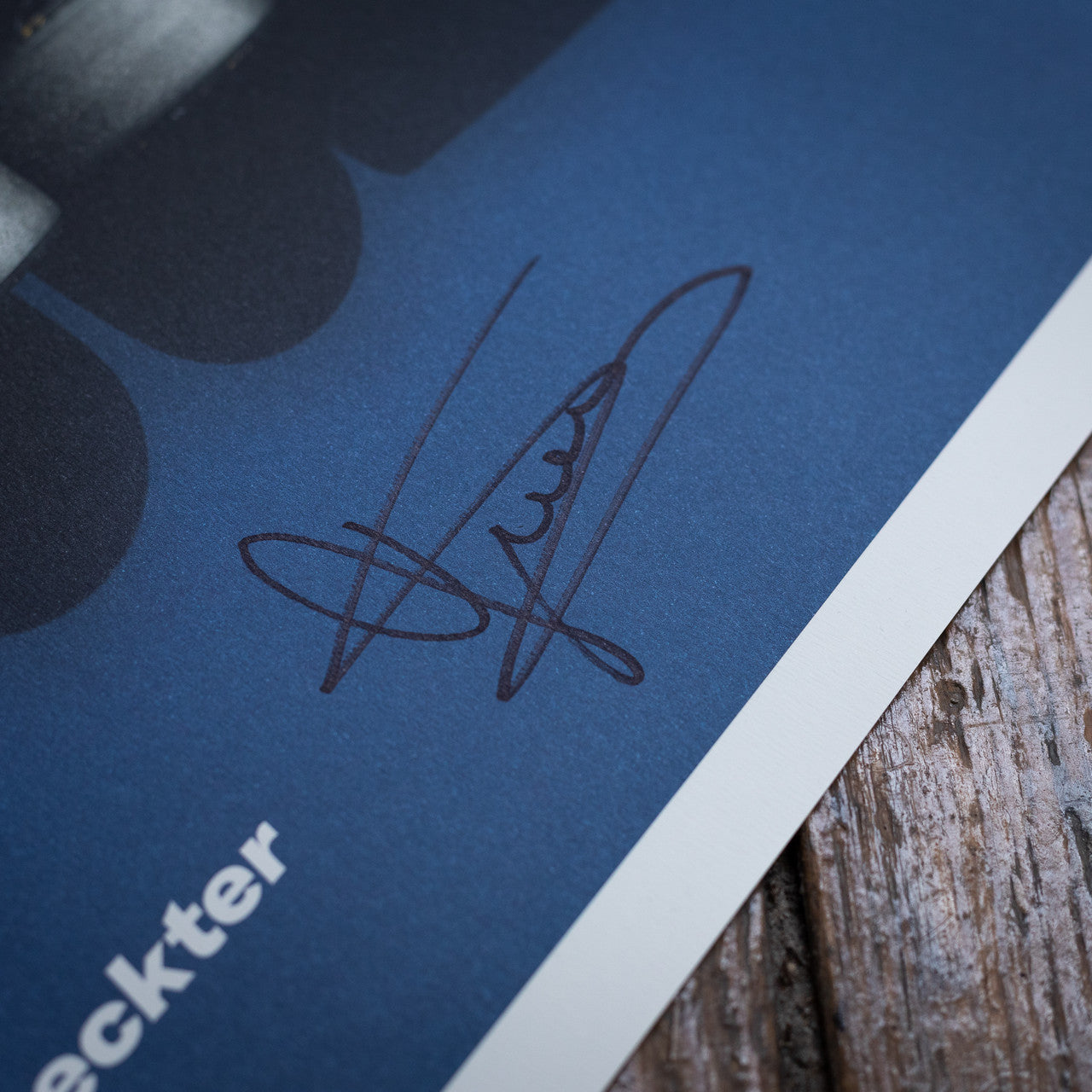 JODY SCHECKTER - TYRRELL P34 AT SWEDISH GRAND PRIX 1976 | SIGNED LIMITED EDITION  | Poster