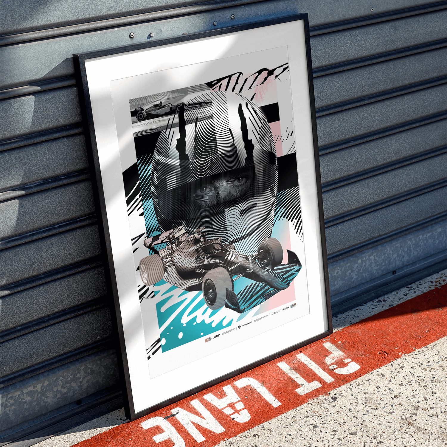 Miami Edition | 2ALAS Artist Series Black | Formula 1 Poster